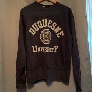 Duquesne University Navy Blue sweatshirt